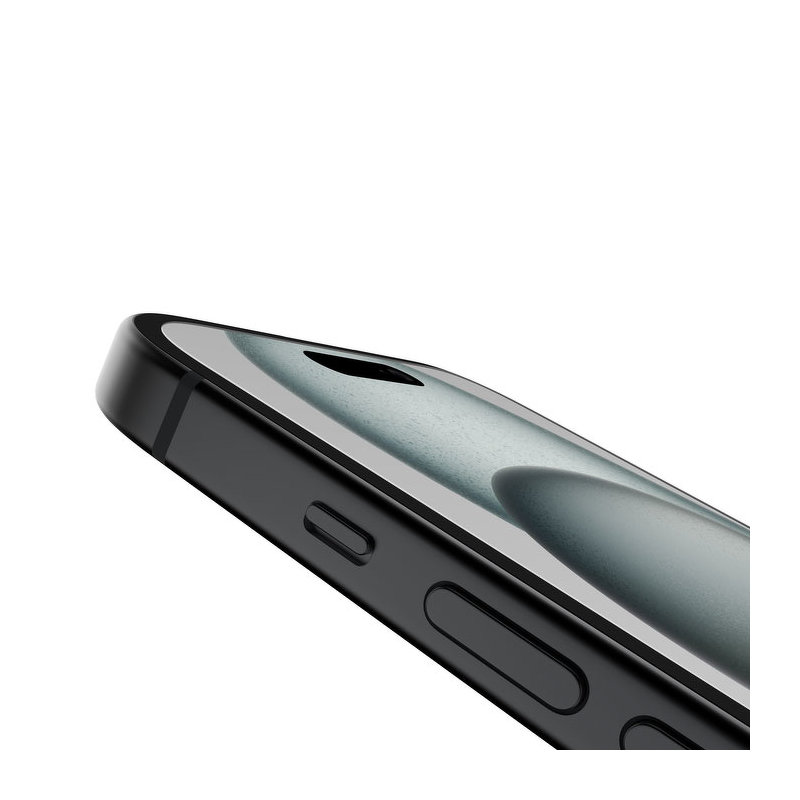 Belkin Szkło na iPhone 16 / 15 / 14 Pro, Tempered Glass, z aplikatorem