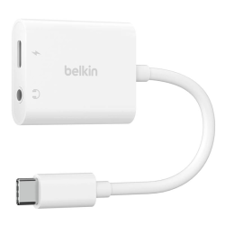 Belkin Rockstar Adapter USB-C na 3.5mm Audio + USB-C... | PartsPC.pl