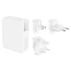 Belkin Ładowarka 140W 4-Port GaN Wall Charger, White | PartsPC.pl