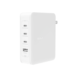 Belkin Ładowarka 140W 4-Port GaN Wall Charger, White | PartsPC.pl