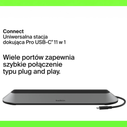 Belkin Stacja dokująca 11w1 USB-C, 2x HDMI 4K, PD 100W | PartsPC.pl