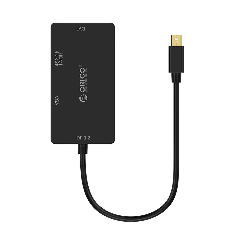 Orico Adapter mini DisplayPort na HDMI, VGA, DVI | PartsPC.pl