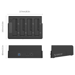 Orico Stacja klonująca 4*SATA 3,5'' USB 5Gbps - Akcesoria | PartsPC.pl