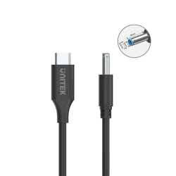 Kabel zasilający do laptopa HP 65W USB-C - DC4,5mm | PartsPC.pl