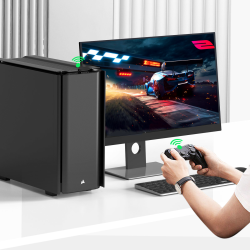 Unitek Adapter Bluetooth 5.3 BLE USB-A czarny | PartsPC.pl