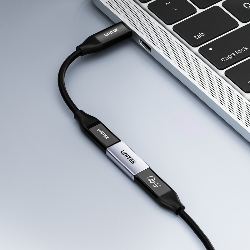 Unitek Łącznik USB-C(F) - USB-C(F) 8K 40Gbps 240W | PartsPC.pl