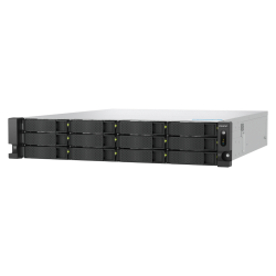 QNAP TS-h1277AXU-RP-R7-32G | 12-zatokowy serwer NAS, AMD Ryzen, 32GB RAM, 2x 10Gb Base-T, RP, RACK