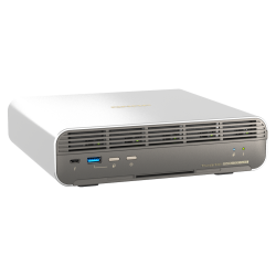 QNAP TBS-h574TX-i5-16G | 5-zatokowy serwer NASbook, Intel, 16GB RAM, 1x 10GBASE-T 1x 2.5GbE, Compact