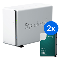 Synology DS223j /24T | 2-zatokowy serwer NAS w zestawie... | PartsPC.pl