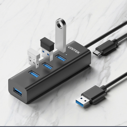 Unitek Aktywny hub USB-A 5Gbps, 4 porty USB-A | PartsPC.pl