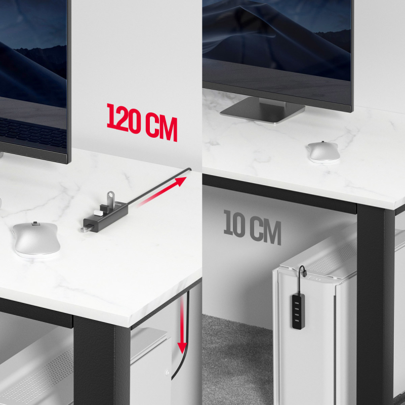 Unitek Aktywny hub USB-A 5Gbps, 4 porty USB-A | PartsPC.pl