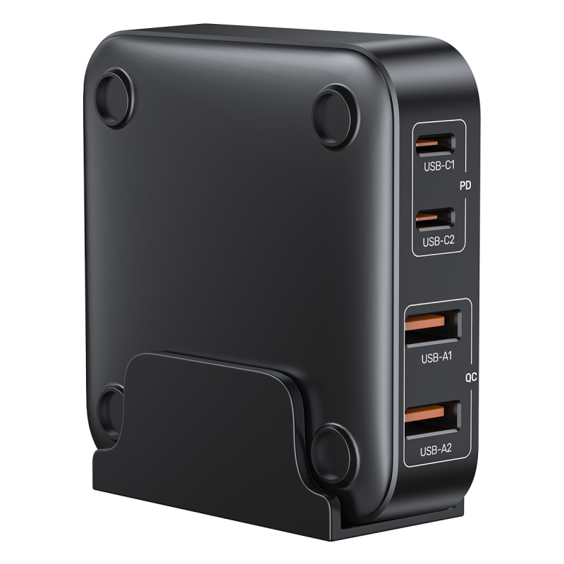 Unitek Ładowarka biurkowa GaN 70W 2xUSB-A 2xUSB-C | PartsPC.pl