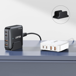 Unitek Ładowarka biurkowa GaN 70W 2xUSB-A 2xUSB-C | PartsPC.pl
