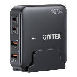 Unitek Ładowarka biurkowa GaN 100W 2xUSB-A 2xUSB-C | PartsPC.pl