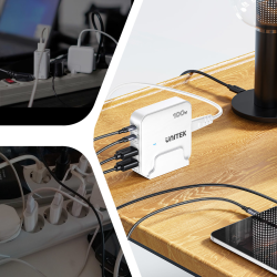 Unitek Ładowarka biurkowa GaN 100W 2xUSB-A 2xUSB-C | PartsPC.pl