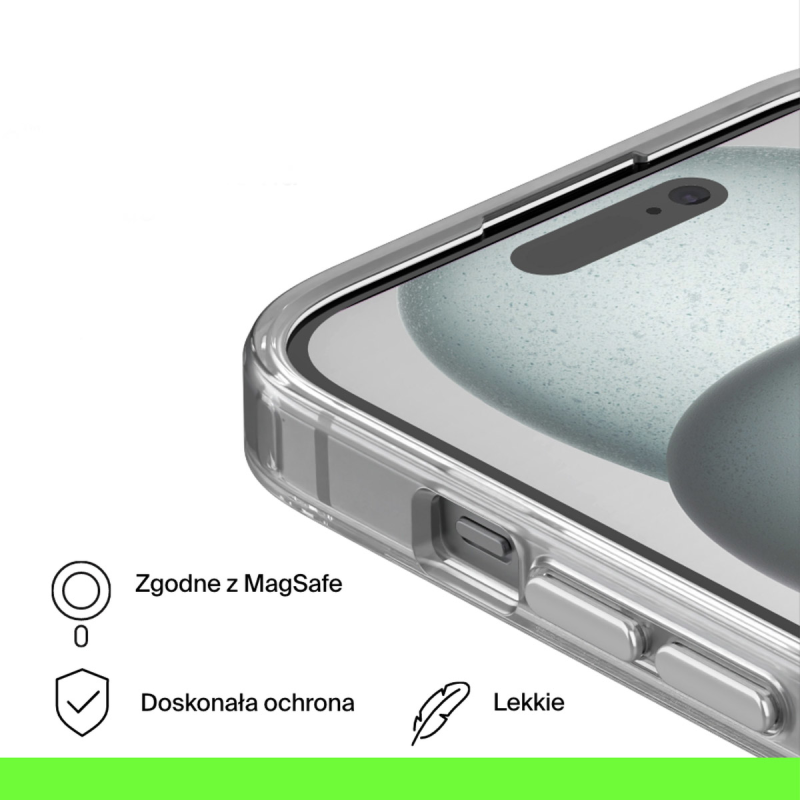 Belkin Magnetyczne etui ochronne do iPhone 15 Plus... | PartsPC.pl