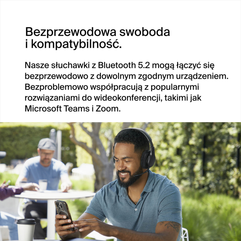 Belkin Słuchawki nauszne, bezprzewodowe, z mikrofonem... | PartsPC.pl