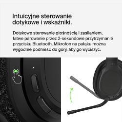 Belkin Słuchawki nauszne, bezprzewodowe, z mikrofonem... | PartsPC.pl