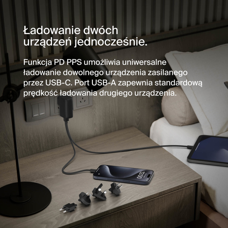 Belkin Ładowarka sieciowa 25 W 2w1, powerbank 5000 mAh... | PartsPC.pl