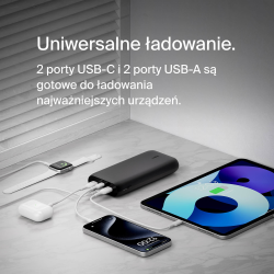 Belkin Powerbank 26 000 mAh, 2x USB-A, 2x USB-C PD 32W... | PartsPC.pl