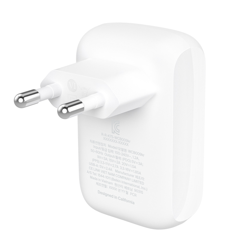 Belkin Ładowarka USB-C 30W, USB-A 12 W, 42W, kątowa... | PartsPC.pl