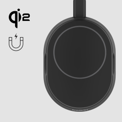 Belkin Ładowarka magnetyczna, Qi2 15W, czarna | PartsPC.pl