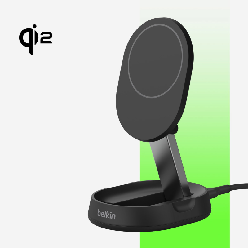 Belkin Ładowarka magnetyczna, Qi2 15W, czarna | PartsPC.pl