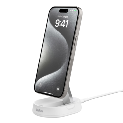 Belkin Ładowarka magnetyczna, Qi2 15W, biała | PartsPC.pl