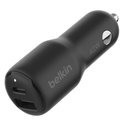 Belkin Ładowarka samochodowa, USB-A, USB-C 42W | PartsPC.pl