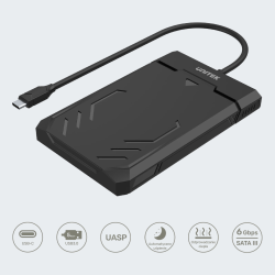 Unitek Obudowa USB-C 5Gbps HDD/SSD SATA UASP - Akcesoria | PartsPC.pl