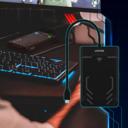 Unitek Obudowa USB-C 5Gbps HDD/SSD SATA UASP - Akcesoria | PartsPC.pl