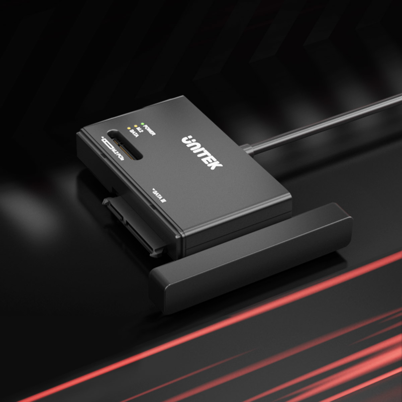 Unitek Mostek USB-C na dyski SATA i M.2 MVMe | PartsPC.pl