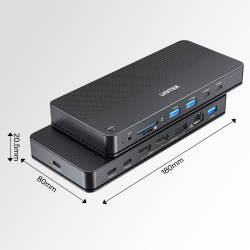 Unitek Przełącznik KVM 2 komputery 2 monitory 4K | PartsPC.pl