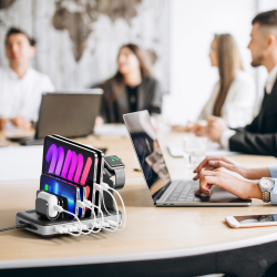 Unitek Stacja ładująca 3 x USB-A 20W, 3 x USB-C PD 60W... | PartsPC.pl