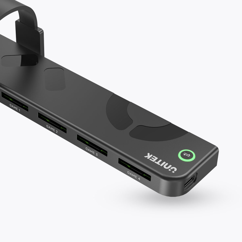 Unitek Czytnik 4 kart Nintendo Switch + pilot | PartsPC.pl