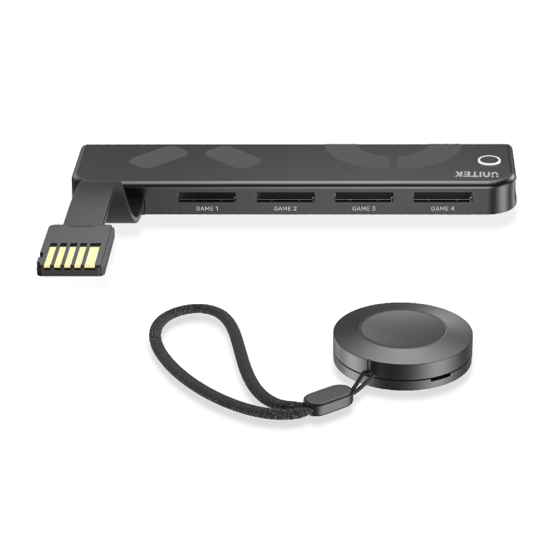 Unitek Czytnik 4 kart Nintendo Switch + pilot | PartsPC.pl