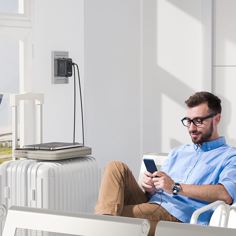 Unitek Ładowarka podróżna EU/US/UK/AUS PD 20 W | PartsPC.pl