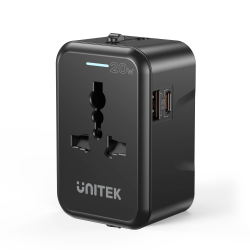 Unitek Ładowarka podróżna EU/US/UK/AUS PD 20 W | PartsPC.pl