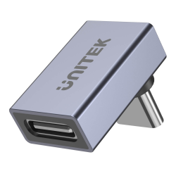 Unitek Adapter USB-C na USB-C kątowy 40Gbps 240W | PartsPC.pl