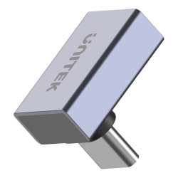 Unitek Adapter USB-C na USB-C kątowy 40Gbps 240W | PartsPC.pl
