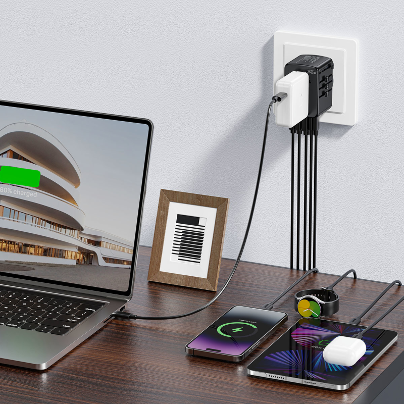 Unitek Ładowarka podróżna EU/US/UK/AUS PD 35 W | PartsPC.pl