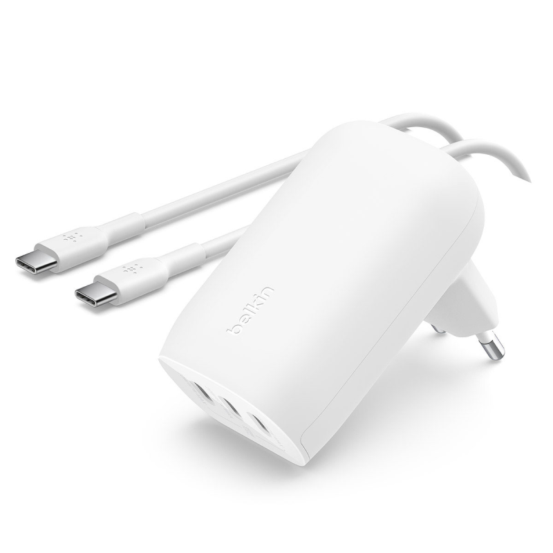 Belkin Ładowarka kątowa 3 porty USB-C PPS 67 W, kabel... | PartsPC.pl