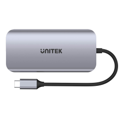 Unitek Aktywny hub USB-C 5Gbps, 2x HDMI 4K, czytnik... | PartsPC.pl