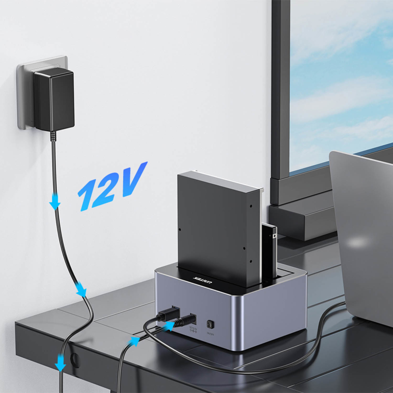 Unitek Stacja klonująca dyski 2 x SATA 2,5''/3,5'' USB... | PartsPC.pl