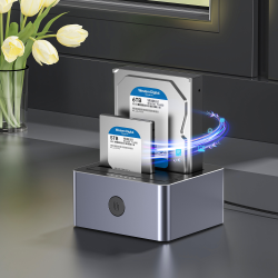 Unitek Stacja klonująca dyski 2 x SATA 2,5''/3,5'' USB... | PartsPC.pl