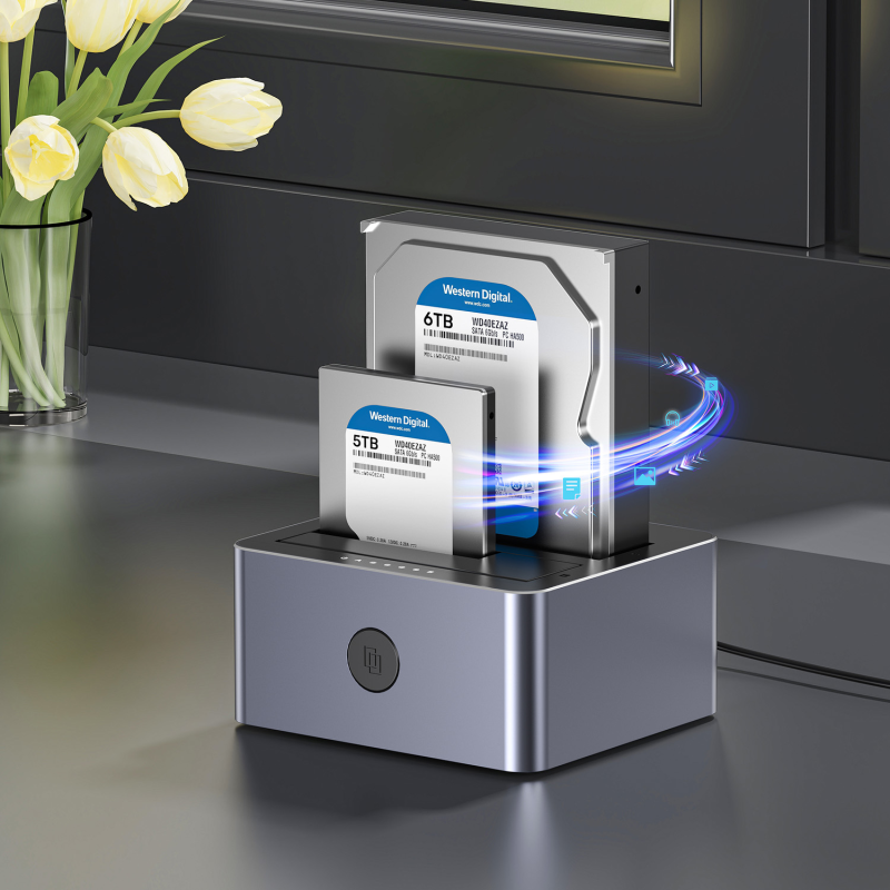 Unitek Stacja klonująca dyski 2 x SATA 2,5''/3,5'' USB... | PartsPC.pl