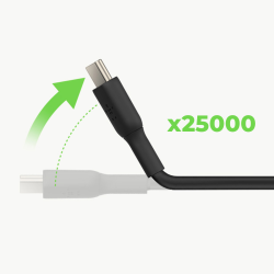 Belkin BoostCharge Kable USB-C na USB-C 60W, 1 m, biały... | PartsPC.pl