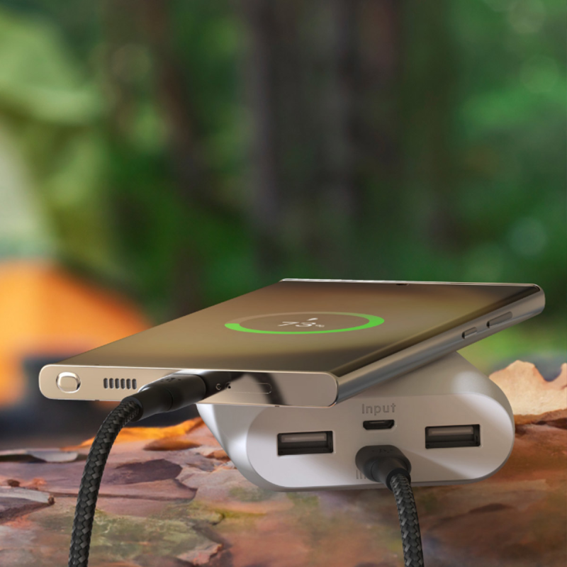 Belkin 2 Kable w oplocie USB-C na USB-C 60W, 1 m, białe | PartsPC.pl