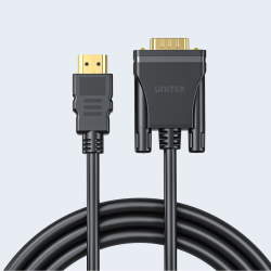 Unitek Kabel HDMI na VGA, FullHD 60Hz, 2 m | PartsPC.pl