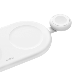Belkin Przenośna ładowarka USB-C do Apple Watch, biała | PartsPC.pl